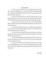 Nghiên cứu giải pháp kết cấu hợp lý cho thân cống vùng triều trên nền đất yếu 