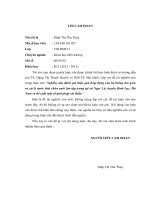 Nghiên cứu đánh giá hiệu quả hoạt động của hệ thống thu gom và xử lý nước thải chăn nuôi lợn tập trung tại xã ngọc lũ, huyện bình lục, hà nam và đề xuất một số giải pháp cải thiện 