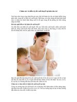 Chăm sóc và điều trị sốt xuất huyết tại nhà cho trẻ