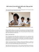 Bất ổn tâm lý lứa tuổi thanh - thiếu niên: Hậu quả khó lường