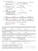 các đạng bài tập về dòng x/c