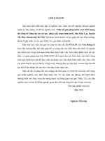 Một số giải pháp kiểm soát chất lượng thi công bê tông dự án cải tạo, nâng cấp trạm bơm tưới, tiêu hòa lạc, huyện mỹ đức, thành phố hà nội 