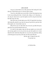 Giải pháp nâng cao hiệu quả sử dụng vốn trong lĩnh vực xây lắp tại công ty cổ phần đầu tư và xây dựng HUD3 