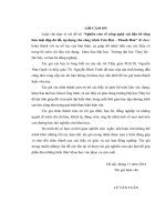 Nghiên cứu về công nghệ vật liệu bê tông bản mặt đập đá đổ, áp dụng cho công trình cửa đạt, thanh hóa 