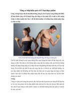 Tăng cơ bắp hiệu quả với 5 loại thực phẩm