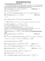 Chuyên đề giải phương trình vô tỉ