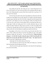 Thiết kế HTTG – XLKT cho phân xưởng đúc gang và thiết kế hệ thống ĐHKK cho trung tâm giới thiệu việc làm miền trung   tây nguyên (tại gia lai)