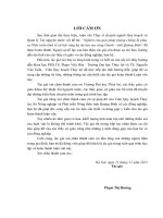 Nghiên cứu giải pháp phòng chống lũ phục vụ phát triển kinh tế xã hội vùng hạ du lưu vực sông gianh tỉnh quảng bình 