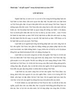 Bình luận  tội giết người trong bộ luật hình sự năm 1999