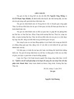 Nghiên cứu đề xuất giải pháp xử lý đoạn đê xung yếu của sông chu trên địa phận tỉnh thanh hóa 