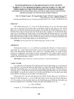 NGHIÊN cứu xác ĐỊNH hệ số KHỐI LƯỢNG QUAY PHỤC vụ VIỆC mô PHỎNG ĐỘNG lực học CHUYỂN ĐỘNG của XE HYUNDAI STAREX 