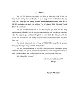 Đánh giá ảnh hưởng của biến đổi khí hậu và phát triển kinh tế   xã hội đến khả năng cấp nước của hồ chứa yên mỹ, huyện tĩnh gia, tỉnh thanh hóa 