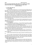 skkn sử DỤNG PHƯƠNG TIỆN TRỰC QUAN TRONG dạy học LỊCH sử để PHÁT HUY TÍNH TÍCH cực của học SINH 