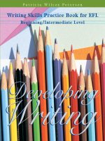 Developing Writing - Writing Skills Practice Book for EFL