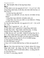 Tài liệu ôn tập hóa 10