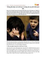 Những dấu hiệu con bị bắt nạt ở trường cha mẹ nhất thiết phải biết