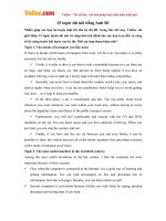 15 topic thi nói tiếng Anh B1