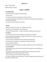 IELTS Speaking Topics