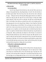 skkn mô HÌNH SINH HOẠT đôi bạn CÙNG TIẾN và NHỮNG TIỆN ÍCH của mô HÌNH 