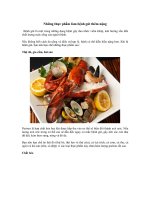 Những thực phẩm làm bệnh gút thêm nặng