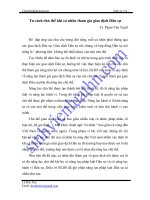 Tư cách chủ thể khi cá nhân tham gia giao dịch Dân sự