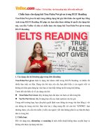 Chiến lược cho dạng bài True/False/Not given trong IELT Reading