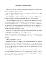 ĐỀ THI môn LUẬT hợp ĐỒNG k11  