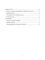 báo cáo bão dưỡng sửa chữa động cơ đốt trong