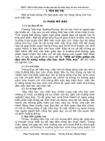 Một số biện pháp chỉ đạo giáo dục kỹ năng sống cho học sinh tiểu học 