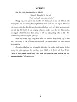 Sáng kiến kinh nghiệm một số biện pháp nhằm nâng cao hiệu quả công tác chủ nhiệm lớp 5 ở trường tiểu học 