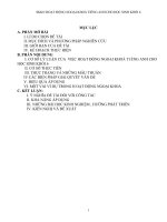 skkn hoạt động ngoại khoá tiếng anh cho học sinh khối 6 