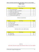 SKKN giáo dục đạo đức học sinh trong công tác chủ nhiệm  