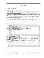 SKKN dạy học SO SÁNH, đối CHIẾU TRONG TIẾT đọc văn CHIẾC THUYỀN NGOÀI XA NHẰM NÂNG CAO NĂNG lực đọc HIỂU