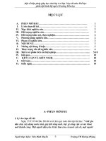 SKKN một số biện pháp giúp học sinh lớp 4 và lớp 5 học tốt môn thể dục phần đhđn ở trường tiểu học 