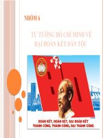 slide thuyết trình tư tưởng hồ chí minh về đại đoàn kết dân tộc