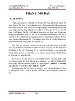 Thiết kế và thi công mạch đo điện áp chiều, hiển thị Led thanh