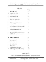 SKKN dạy học giải toán có lời văn  