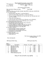 thuyết minh đồ án cung cấp điện