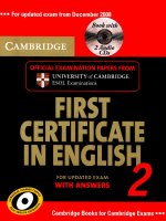 First Certificate in English 2