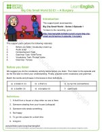 Big City Small World Series 3