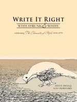 Write It Right With Strunk and White
