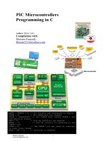 Tài liệu hay chi tiết về lập trình VĐK PIC16F887-PIC16F877A