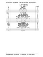 SKKN một vài kinh nghiệm rèn đọc cho HS lớp 1