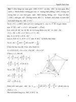 bài tập hình học không gian