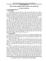 SKKN một số kinh nghiệm trong công tác chủ nhiệm lớp 