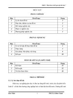 SKKN khai thác từ kết quả một bài toán 