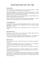 Danh ngôn song ngữ Anh - Việt