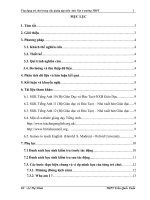 SKKN ứng dụng trò chơi trong việc giảng dạy môn anh văn ở trường THPT