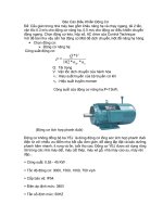 Báo Cáo Điều Khiển Động Cơ để nâng hạ hàng