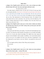 15 writting topics thi Tiếng Anh B1